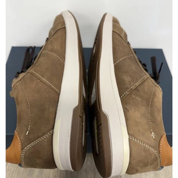 Florshein Crossover LTT Leather Men’s Shoe 8.5 Mushroom/Champignon Comforted NEW - Picture 6 of 9